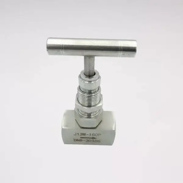 厂家销售 一字手柄螺纹针型截止阀不锈钢材质 J13W-160P DN20