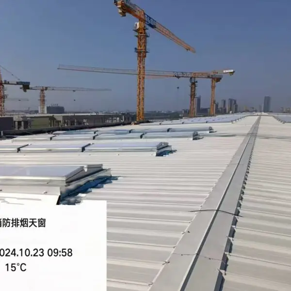 河南省洛阳市屋面通风天窗华裕通风设备加工定制