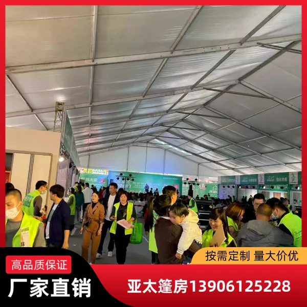 广东篷房出租 展会车展婚庆仓储存物 网球馆场馆帐篷 10米跨度定制搭建