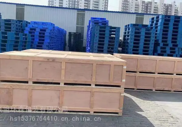 青岛机械设备用出口包装箱 发货用免熏蒸木箱规格定制载重大