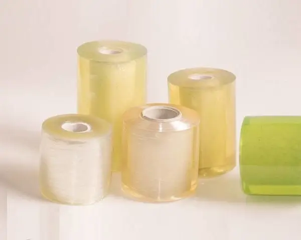 pvc透明电线捆绑膜 嫁接自粘静电缠绕膜 工业打包电线膜包装膜