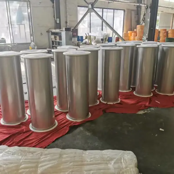 特氟龙喷涂风管通风管道定制防腐烟囱管道烟道耐高温不锈钢风管