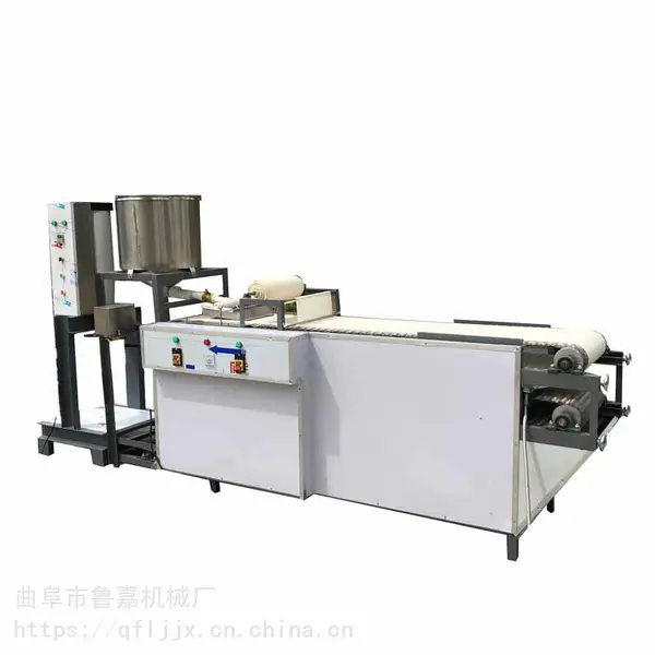鲁嘉全自动豆腐皮机 2.7米全套千张把干豆腐机 专业豆制品加工设备