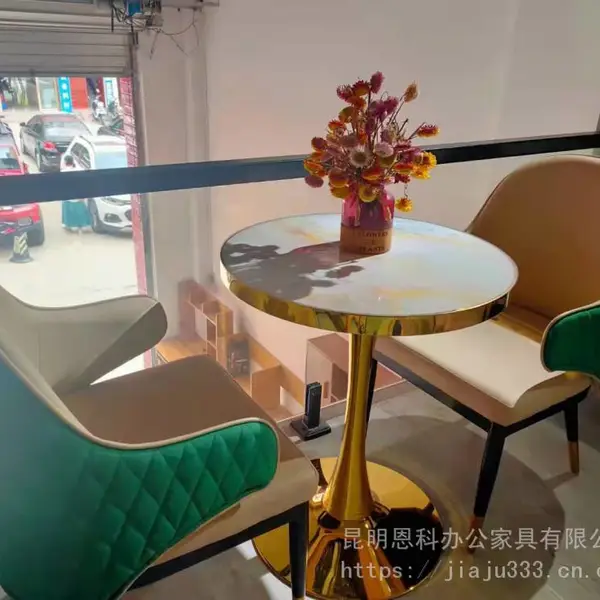 玉溪屏风工作位 老板桌 洽谈桌办公家具定做