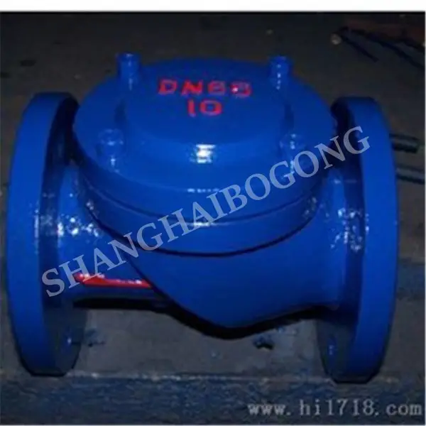 HC44X 橡胶瓣止回阀 H44X 旋启式止回阀 水用单向阀 DN150 消防水泵逆止阀
