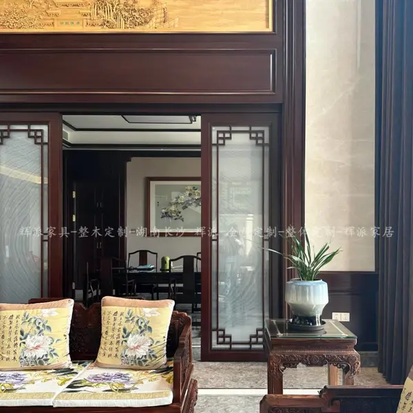 长沙中式原木家具材料,原木衣柜门,橱柜订制欧美家具