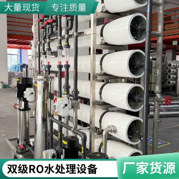 医药纯化水双级反渗透装置 304不锈钢 巴氏消毒可选