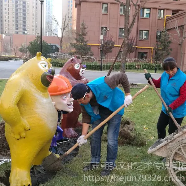 兰州玻璃钢雕塑批发定制