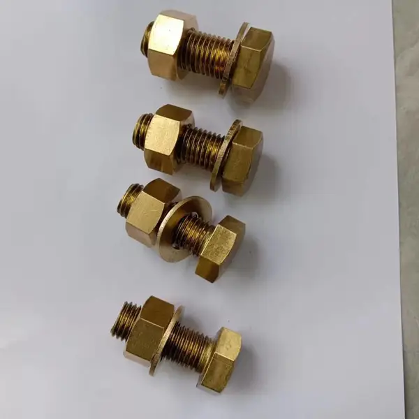 黄铜制外六角螺栓出售 GB5782/5783规格 配套GB6170的螺母