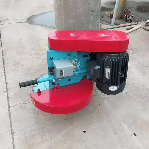 水泥空心桩切割机 工地桩头切平机 4kw工地用割桩机