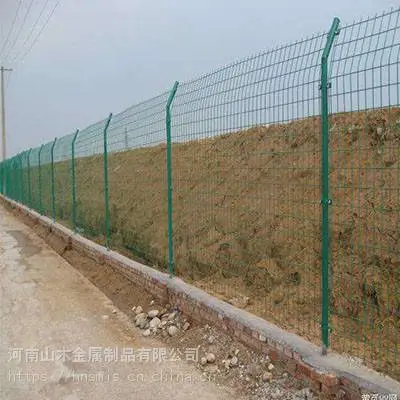 河南山木厂家直销低碳钢丝双边丝防盗隔离护栏网支持定制