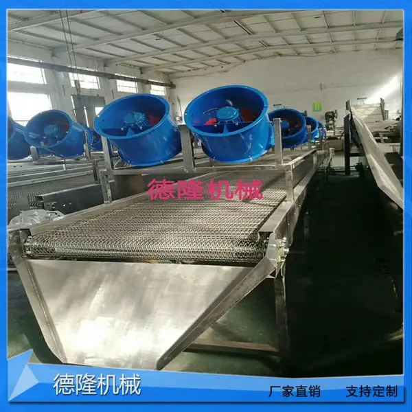 食品果蔬风干输送机 不锈钢风冷线传送带 降温传送输送设备流水线