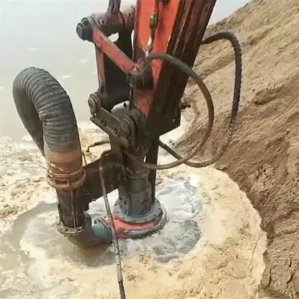 加长轴水下耐磨吸泥泵 不锈钢耐腐蚀洗煤渣泵 液压搅拌式泥浆泵