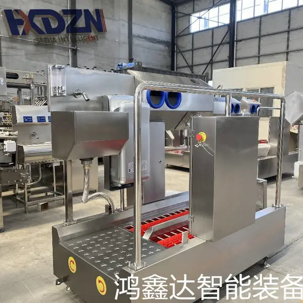 单通道洗靴洗手一体机 省电型洗靴机 调理品厂靴子清洗设备