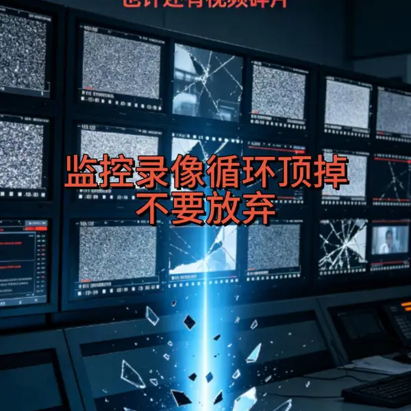 监控录像循环顶掉有时可以恢复出一些支离破碎的视频碎片,哈尔滨海鹏数据恢复