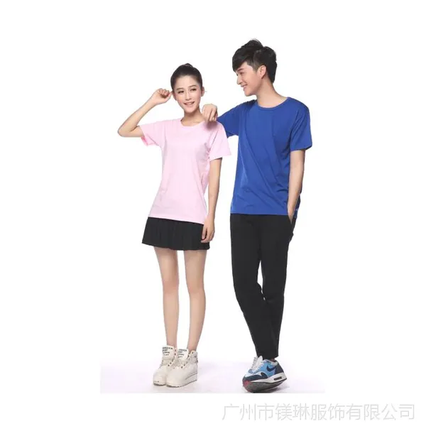 工厂现货批发 户外运动服装专业男女款短袖速干T恤 排汗透气速干