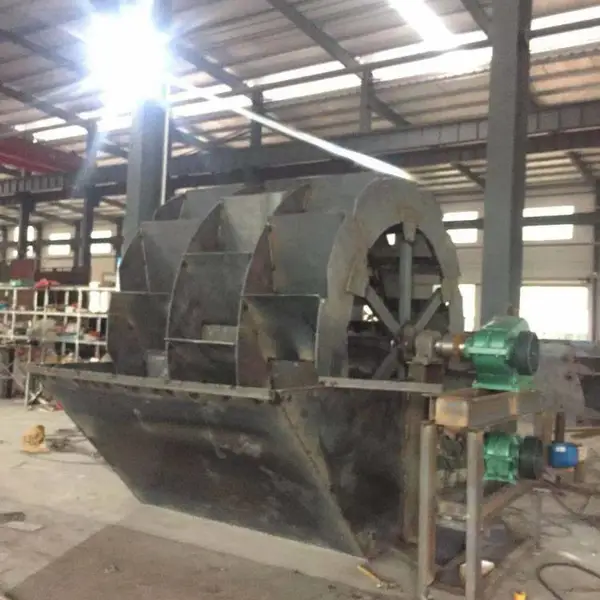 广东大型流水线洗沙机 全自动水洗轮斗式洗砂机滚筒式筛洗一体机