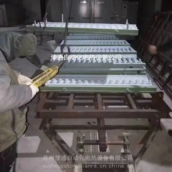 四氟钢衬管道烧结烘箱/豫通品牌PTFE特氟龙烧结烘箱/聚四氟乙烯管棒垫片烤箱