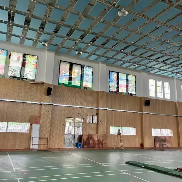 音雅漫防火防潮空间吸声体礼堂体育馆天花吊顶装饰吸音板吸声材料