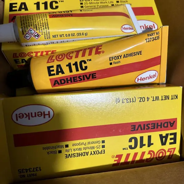汉高henkel乐泰LOCTITE EA 11C黑色双组分环氧树脂胶粘剂113.3g