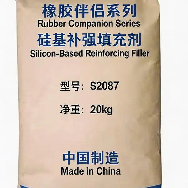 硅基补强填充剂 S2087 橡胶伴侣系列 20kg袋装 有机化改性 低生热易分散