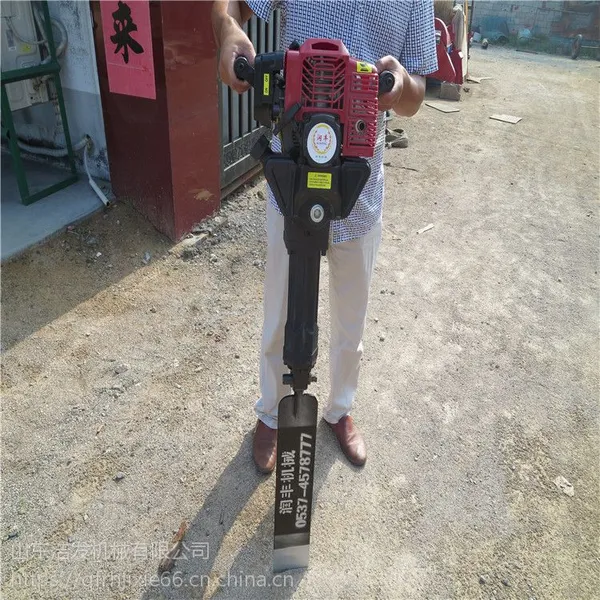 果树苗链条挖树机 合金链条锰钢导板起苗机