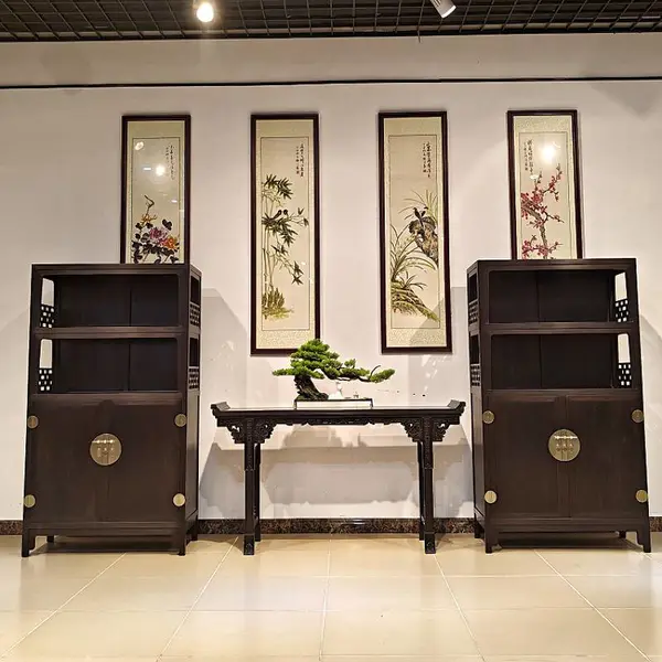 办公室文件柜资料档案柜抽屉书柜 博古架***红木家具紫光檀