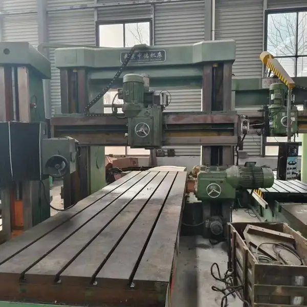 转让二手中德ZD-5018龙门铣床铣削宽度1800