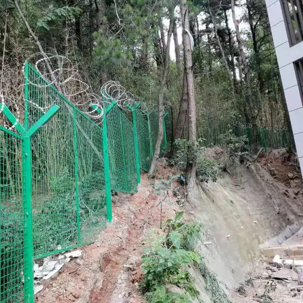 水库隔离双边丝护栏网 隔离栅栏 养殖场围网 可加工定做