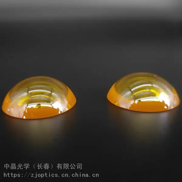 中晶光学 硒化锌透镜 ZnSe透镜 硒化锌激光镜 硒化锌球面镜聚焦透镜 加工