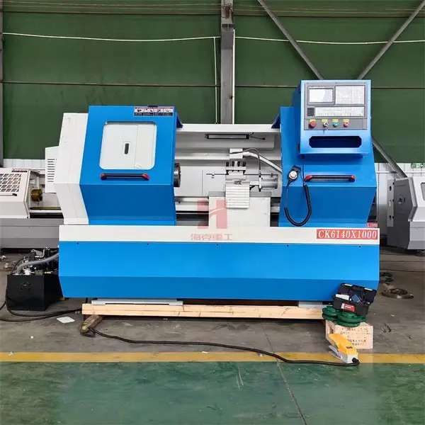 浙江车床6140数控车床四工位刀架海克重工现货6140-1000数控车床价格