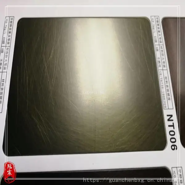 304不锈钢红古铜手工乱纹金属板 别墅大门门框包边材料哑光抗指纹