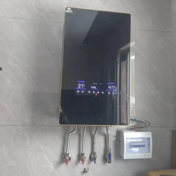 ���µ�ڹ�ʽ��¯��ůϴԡ���ò�������ֻ�APP����16KW��ů160ƽ