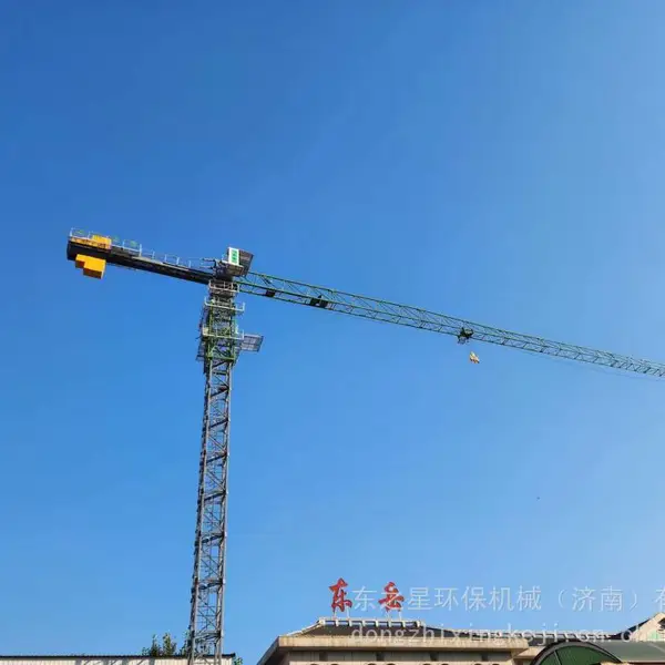 新疆库尔勒PT平头塔机5013 喀什全新平头塔吊5610标准节斜爬梯 QTZ80塔帽6012