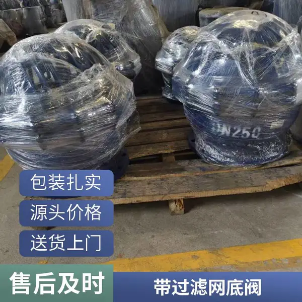 河北水泵底阀 铸铁底阀 4寸带滤网 农业排灌 物美价廉 量大从优