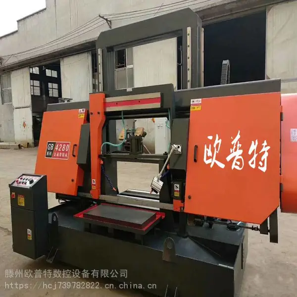 带锯床GT42GB全系列金属切割卧式液压锯床45°斜角带锯床厂家直销