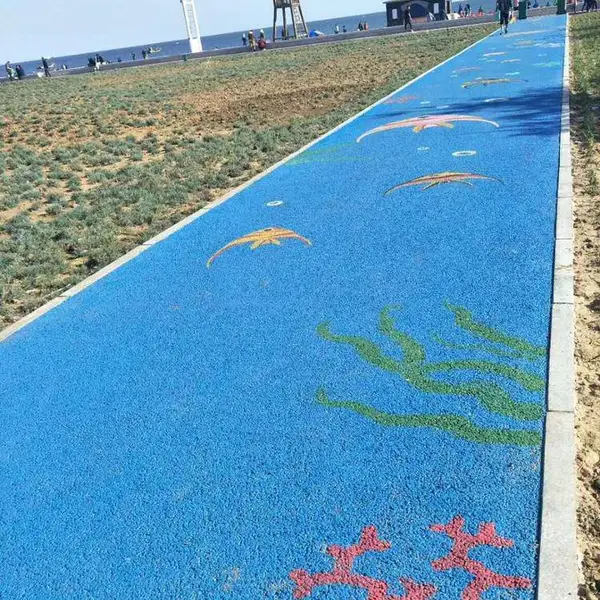 遵义市 彩色压模地坪 透水混凝土增强剂 压印混凝土