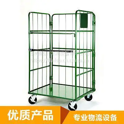东莞锦川折叠式仓储笼 库存清点利用率大钢笼定制设计厂商
