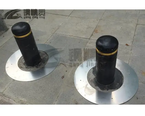 湖北小区物业路桩 湖北反光柱 防撞柱 预埋式路桩