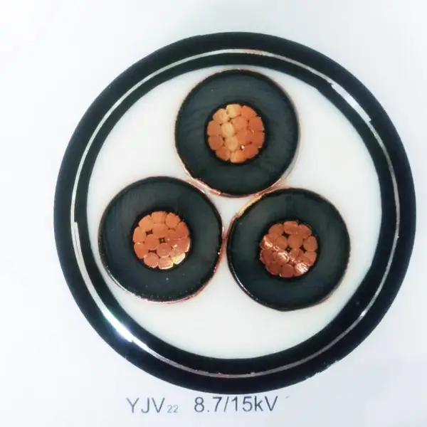 供应广东双利电缆YJV22-3*300铠装电力电缆,高压交联聚乙烯绝缘电力电缆