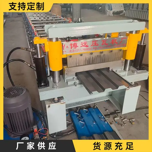 407墙面横挂板压瓦机 彩钢横铺瓦成型设备生产厂家
