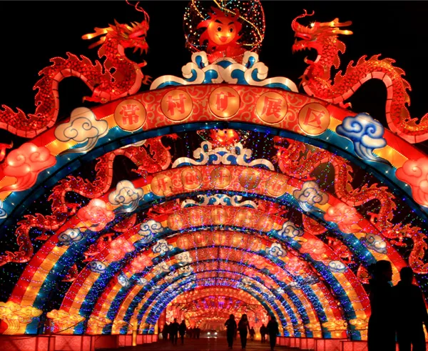 彩灯工厂制作 户外大型特色花灯灯 会春节元宵节 国庆节 花灯布置