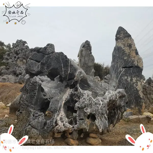太湖石独石景观设计-廊坊太湖石独石报价-太湖石独石园林石制作