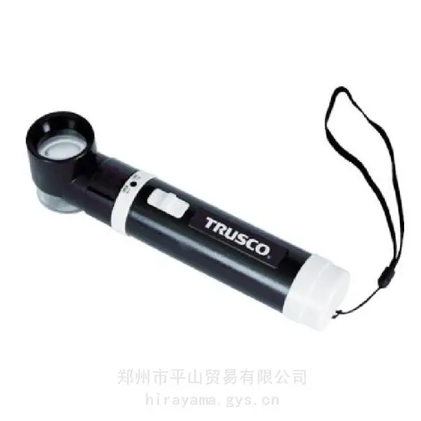 TRUSCO带LED灯的手持式放大镜TL-15KLED细致的检查工作用平山贸易