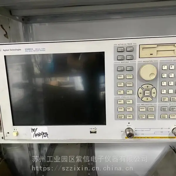 二手50欧网络分析仪双端口E5062A销售AGILENT仪器租赁出租苏州紫信供应