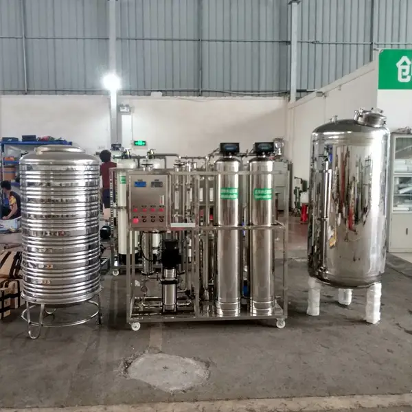 不锈钢豪华型0.5t吨反渗透设备 工业水处理设备 工业纯水设备 反渗透设备超纯水设备 污水处理设备