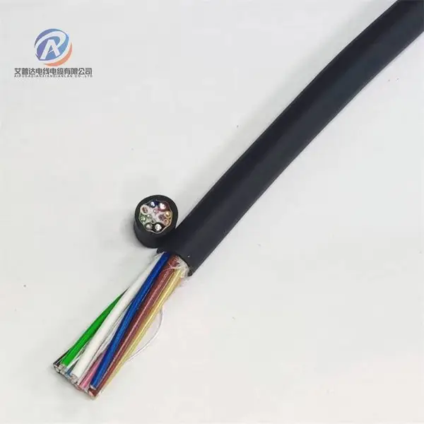 艾普达牌 移动拖链线缆 聚氨酯PUR/弹性体PVC护套 数控雕刻机电缆