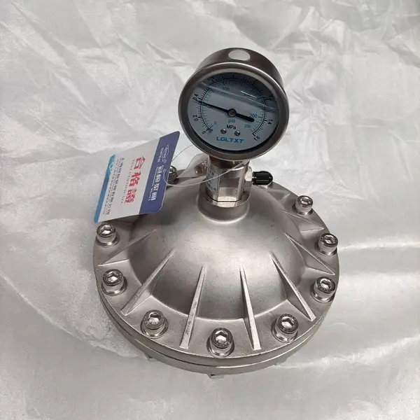 GHMZ-16P不锈钢304/316L螺纹脉冲阻尼器用途
