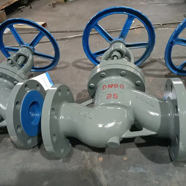 J41H-40C 法兰手动铸钢截止阀 使用安装说明及工作原理