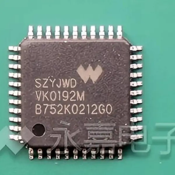 VK0192点阵LCD段码液晶屏驱动芯片***支持192点位3线串行接口VINKA